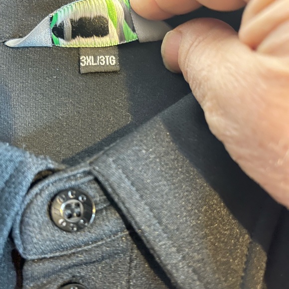 Mens Mac Tools Polo Pullover Button Shirt Black 3XL XXXL - Picture 4 of 7